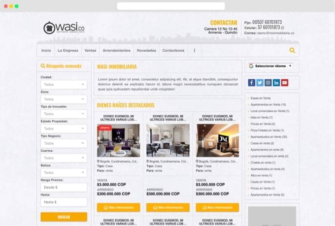 imagen plantillas web