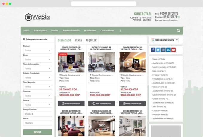 imagen plantillas web